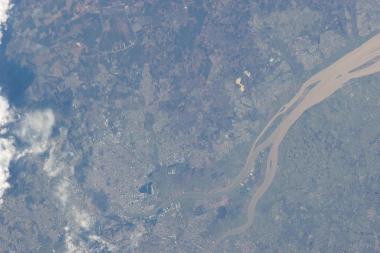 Earth observation taken by the Expedition 35 crew aboard the ISS.