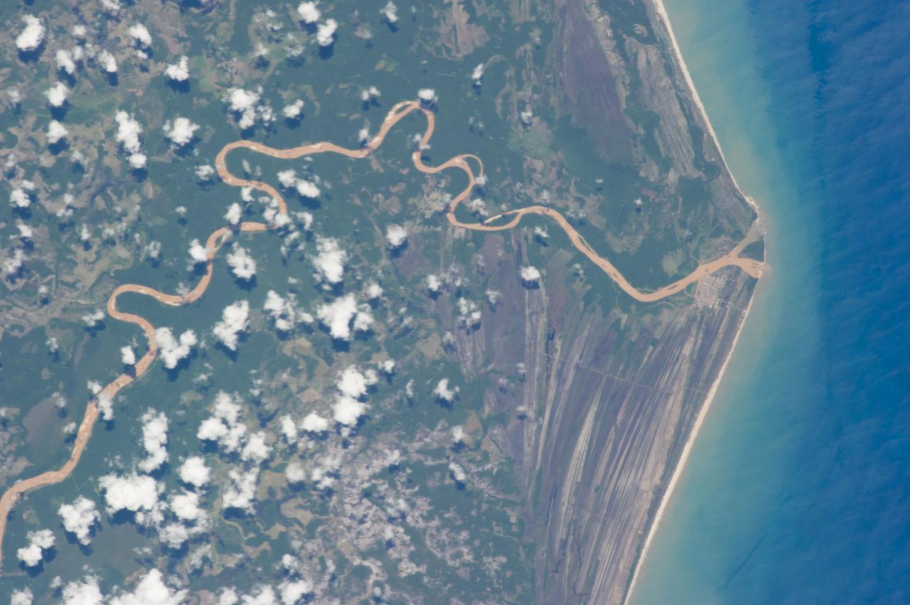 Earth observation taken by the Expedition 35 crew aboard the ISS.