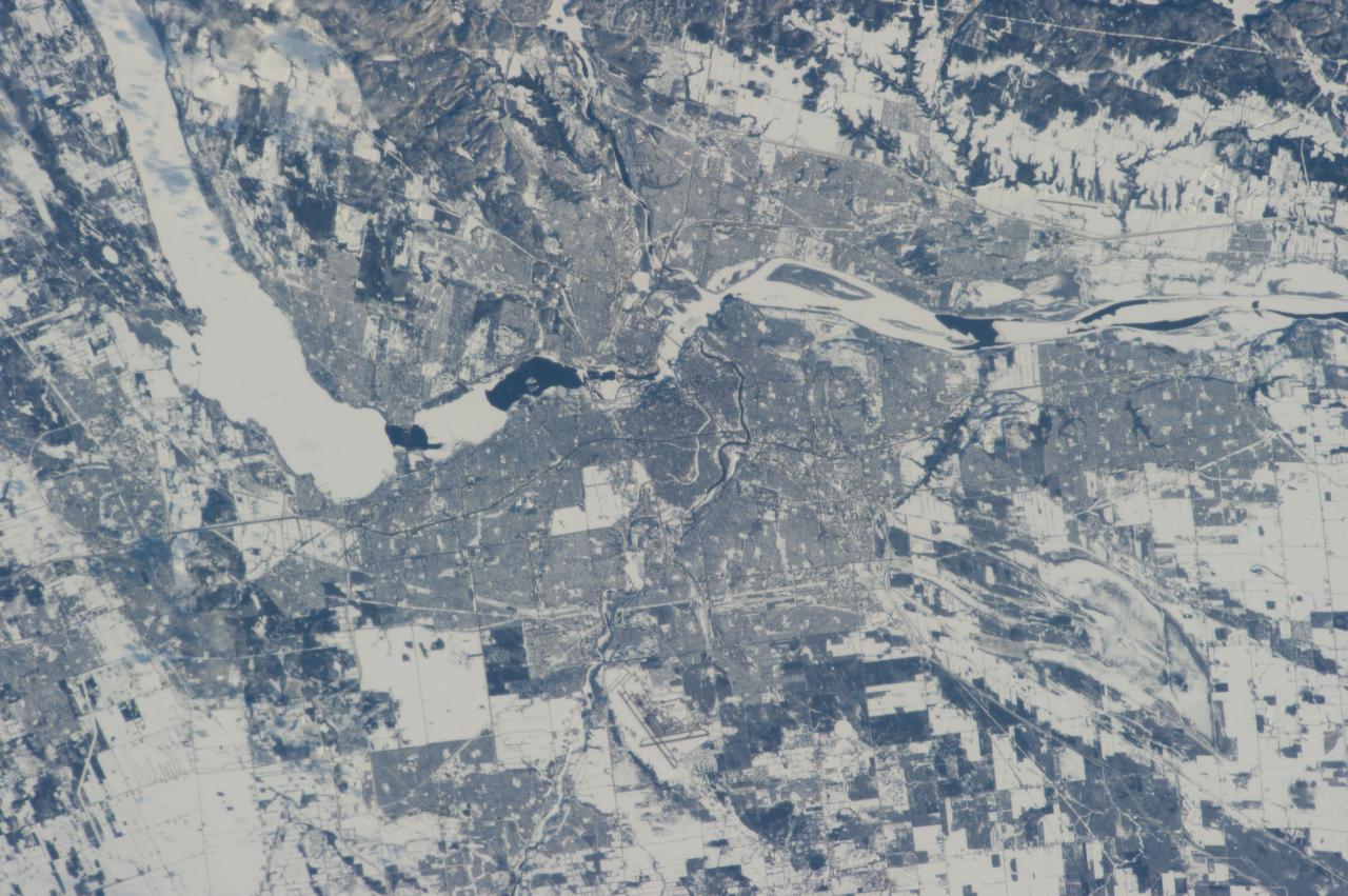 Earth observation taken by the Expedition 35 crew aboard the ISS.