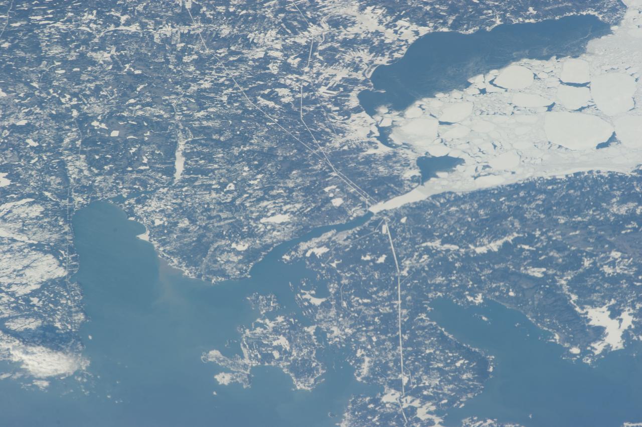 Earth observation taken by the Expedition 35 crew aboard the ISS.