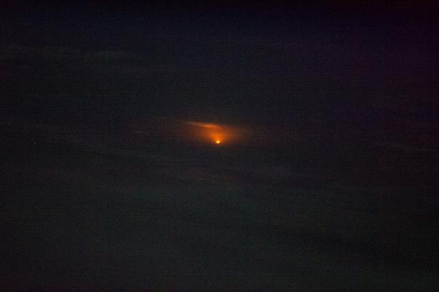 NASA image: Soyuz TMA-08M/34S Launch seen from ISS