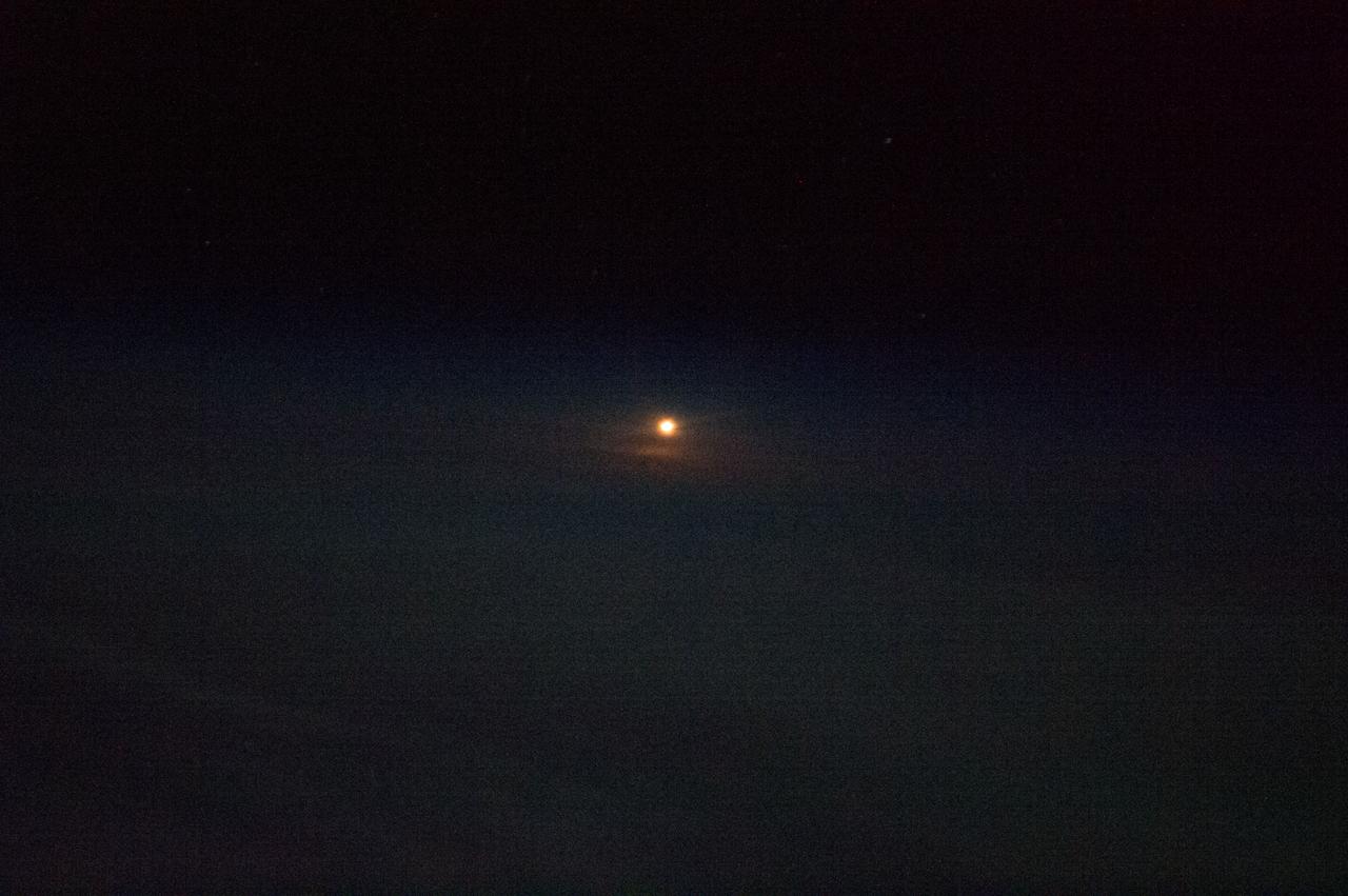 ISS035-E-010263 (28 March 2013) --- One of the Expedition 35 crew members aboard the Earth-orbiting International Space Station took this photo which was part of a series documenting the launch of the "other half" of the Expedition 35 crew.  The Soyuz TMA-08M rocket launched from the Baikonur Cosmodrome in Kazakhstan on March 29, 2013 (Kazakh time) carrying Expedition 35 Soyuz Commander Pavel Vinogradov,  NASA Flight Engineer Chris Cassidy and Russian Flight Engineer Alexander Misurkin to the International Space Station.  Their Soyuz rocket launched at 2:43 a.m., March 29, local time, while it was still March 28 in GMT and USA time zones.