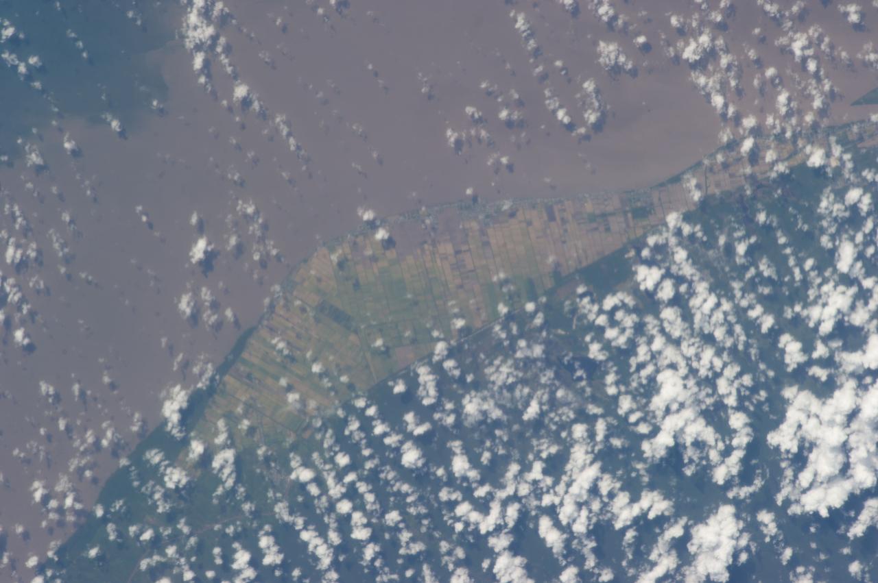 Earth observation taken by the Expedition 35 crew aboard the ISS.