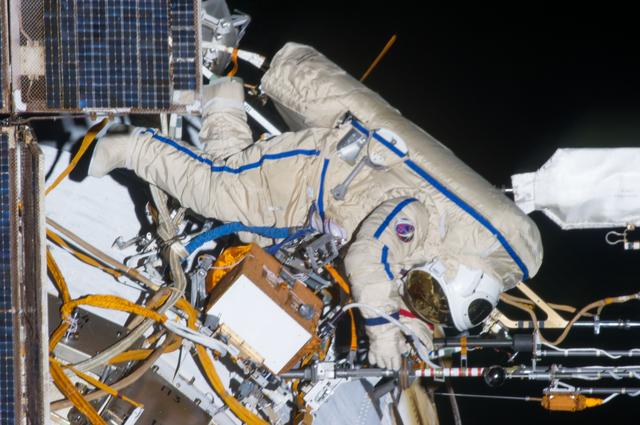 NASA image: Vinogradov during EVA 32