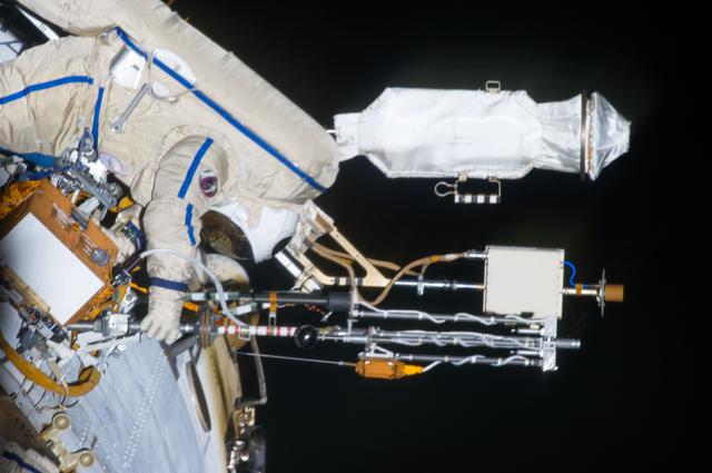 NASA image: Vinogradov during EVA 32