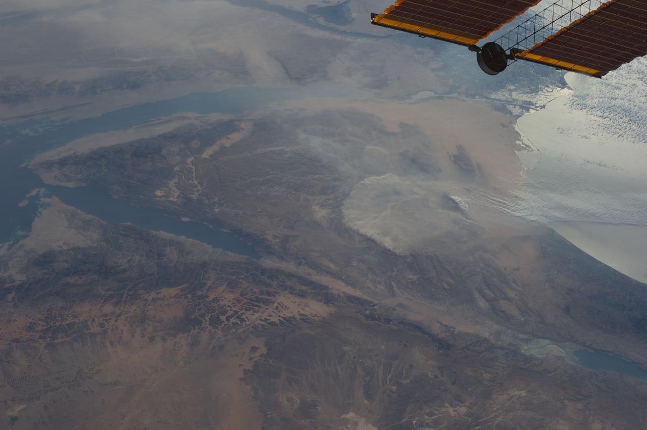 Earth observation taken during a day pass by an Expedition 36 crew member on board the International Space Station (ISS).