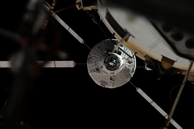 NASA image: ESA Albert Einstein ATV-4 during approach