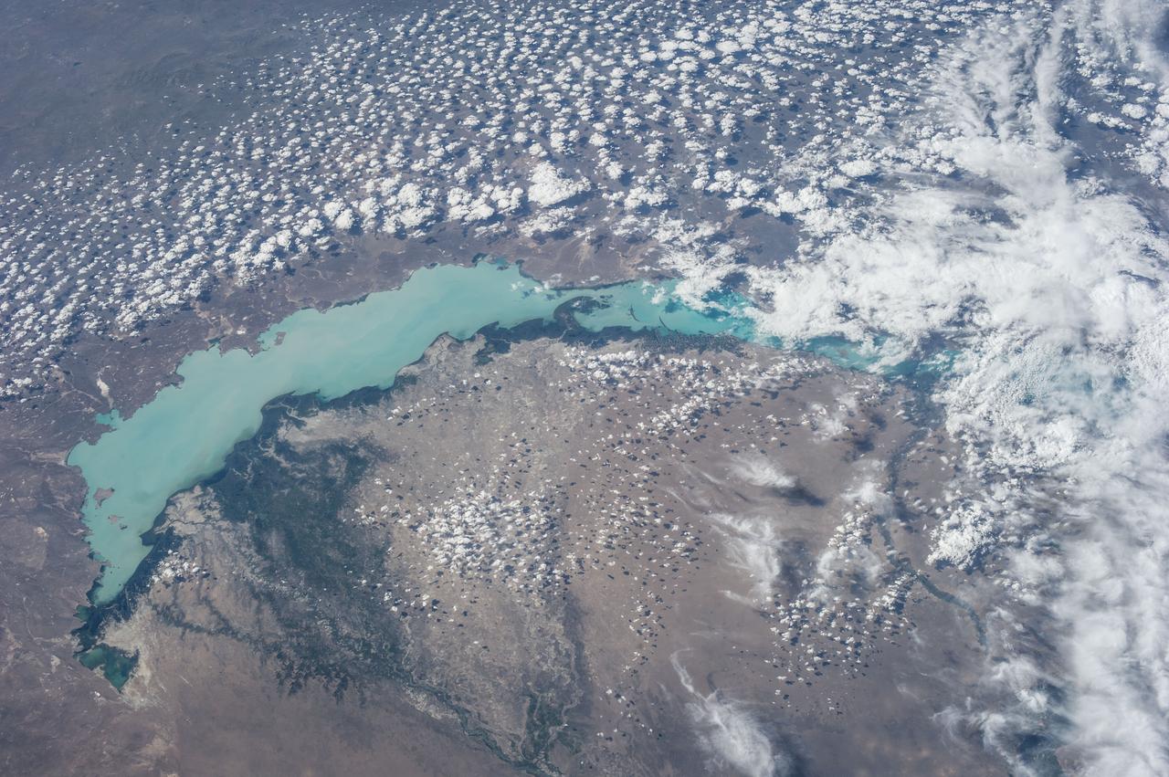 Earth observation taken during a day pass by an Expedition 36 crew member on board the International Space Station (ISS).