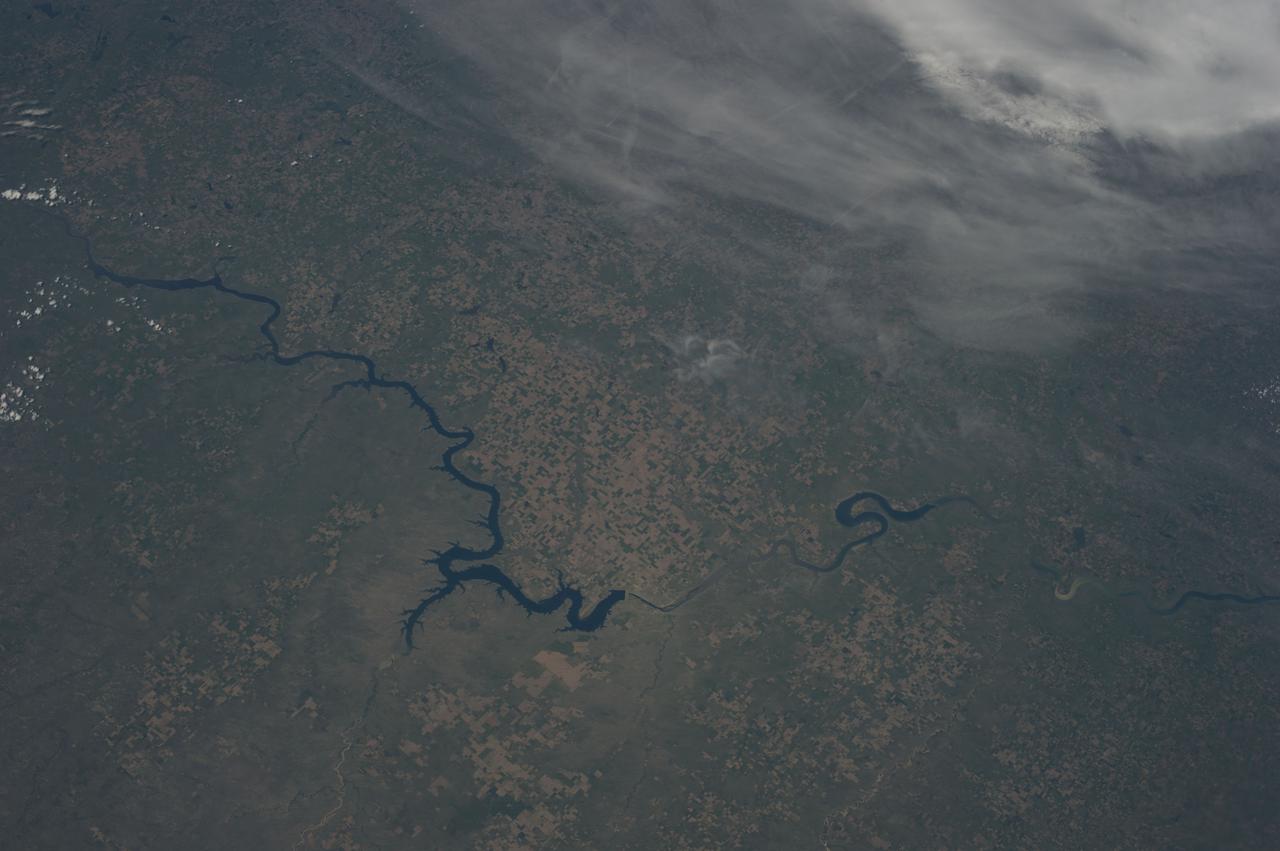 Earth observation taken during a day pass by an Expedition 36 crew member on board the International Space Station (ISS).