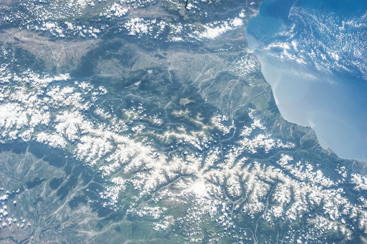 Earth observation taken during a day pass by an Expedition 36 crew member on board the International Space Station (ISS).