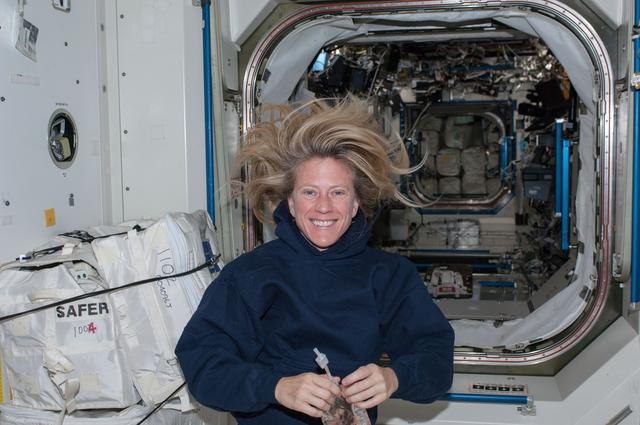 NASA image: Nyberg in Node 2