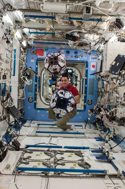 NASA image: SPHERES Zero Robotics Session