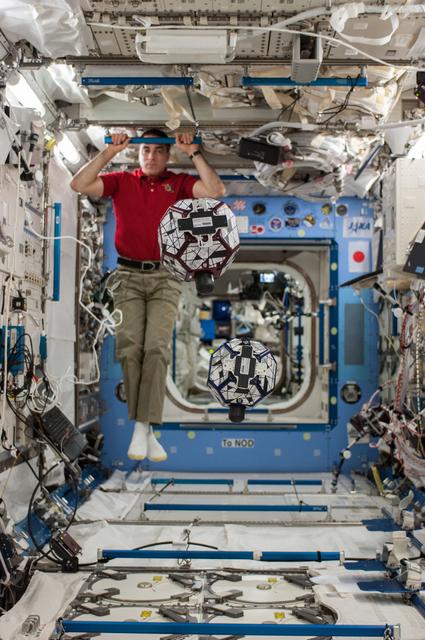 NASA image: SPHERES Zero Robotics Session