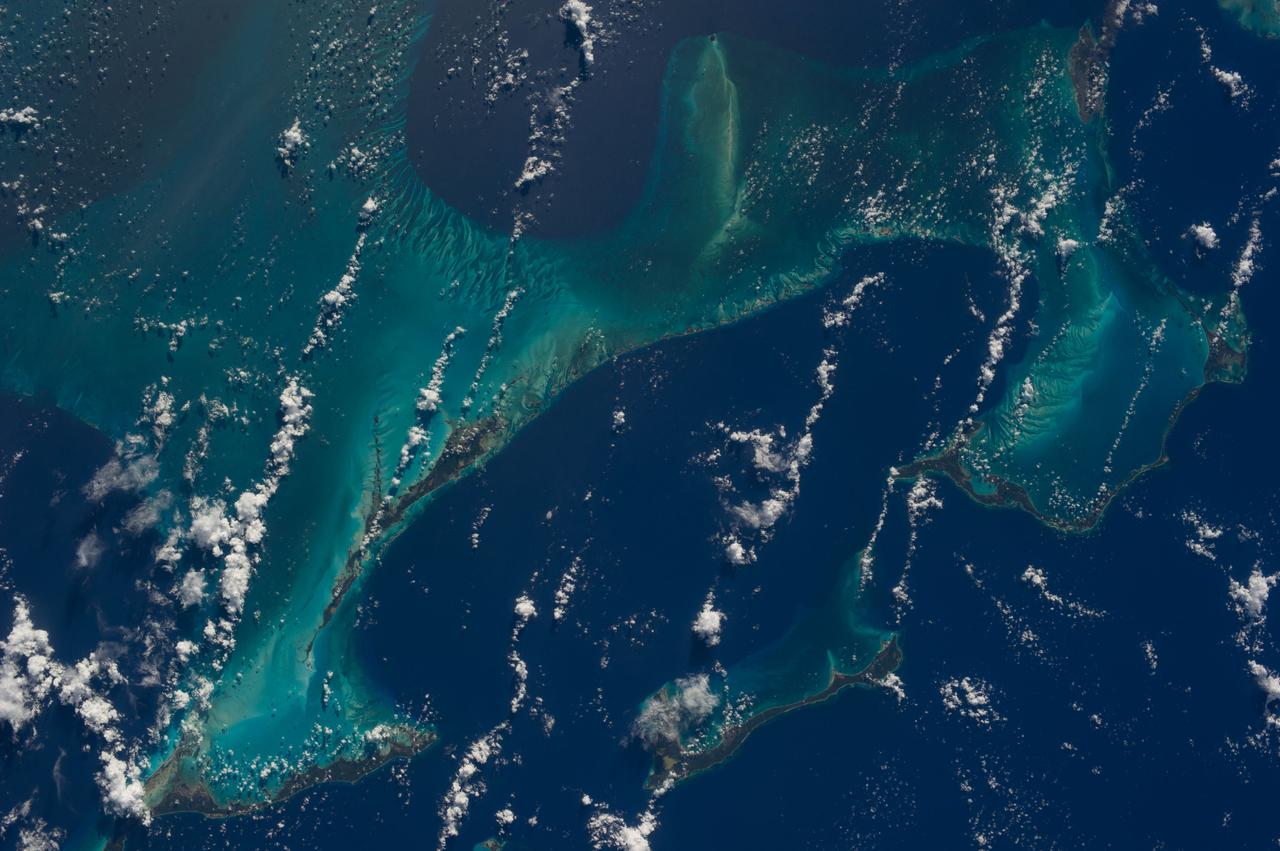 Earth observation taken during day pass by an Expedition 36 crew member on board the International Space Station (ISS). Per Twitter message: Bahamas.