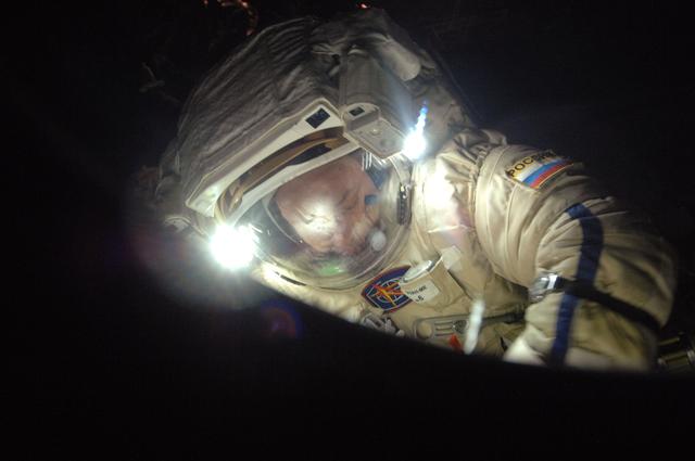 NASA image: Russian EVA 34 pictures from MRM2.