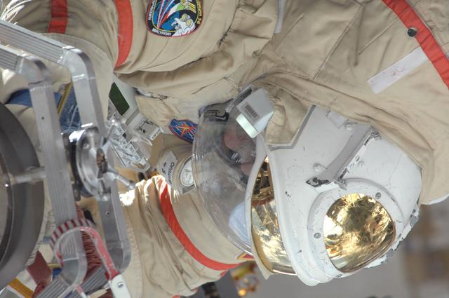 NASA image: Russian EVA 34 pictures from MRM2.