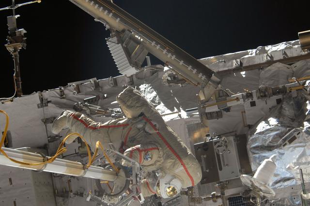 NASA image: Russian EVA 34 pictures from MRM2.