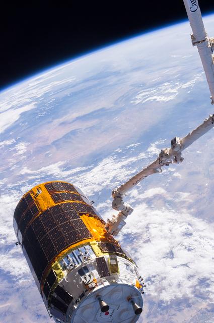 NASA image: HTV-4 undocking