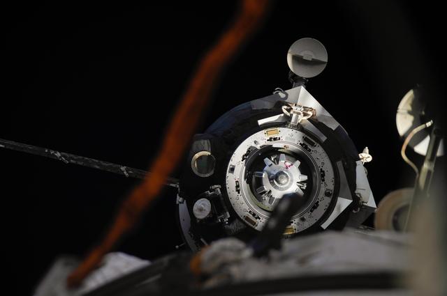 NASA image: Soyuz TMA-08M spacecraft departure
