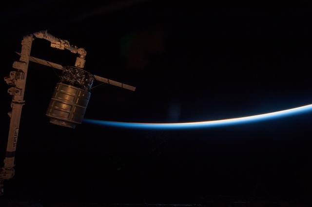 NASA image: Cygnus Capture by Canadarm2