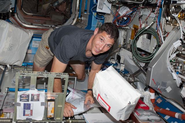 NASA image: Hopkins in U.S. Laboratory