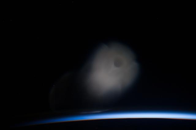 NASA image: Test launch of a Topol/SS-25 missile