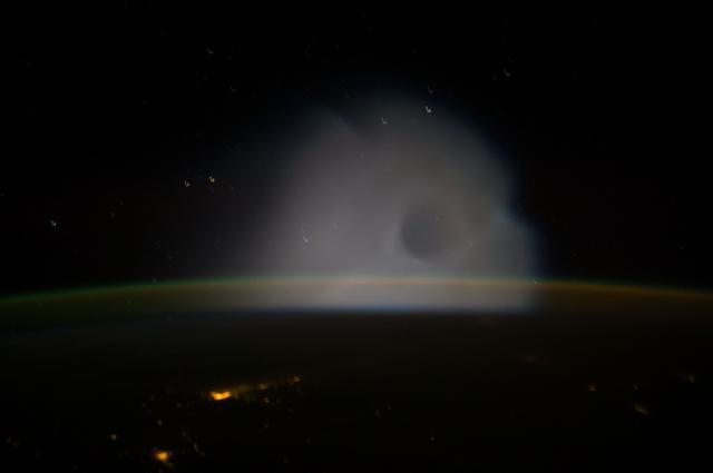 NASA image: Test launch of a Topol/SS-25 missile