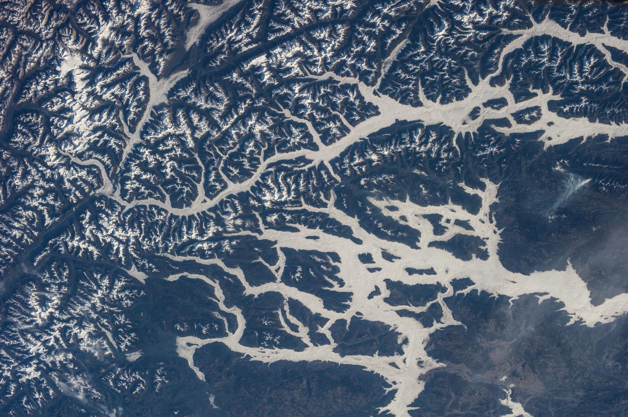 Earth observation taken during a day pass by an Expedition 37 crew member on board the International Space Station (ISS).