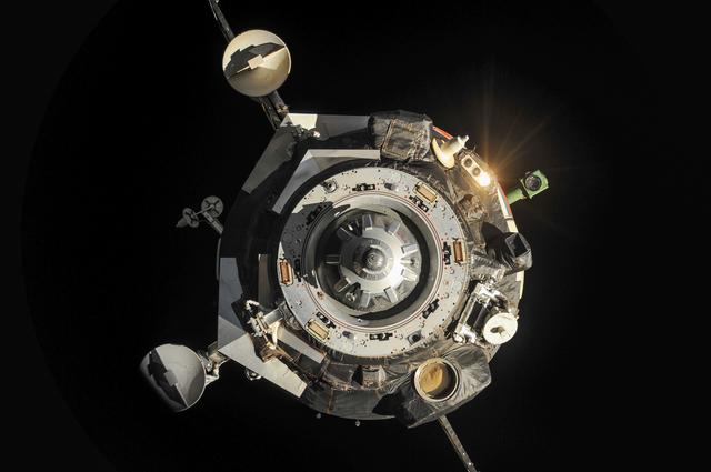 NASA image: Soyuz 35S undocks from the ISS