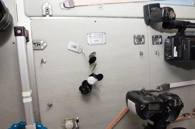 NASA image: Geocaching Travel Bug in the SM