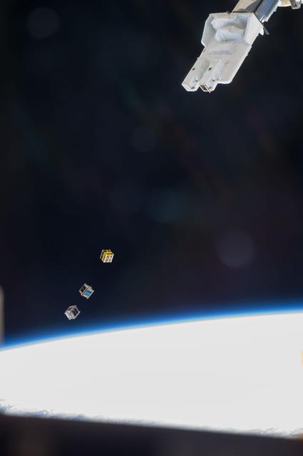 Small Cube Satellite Deploy