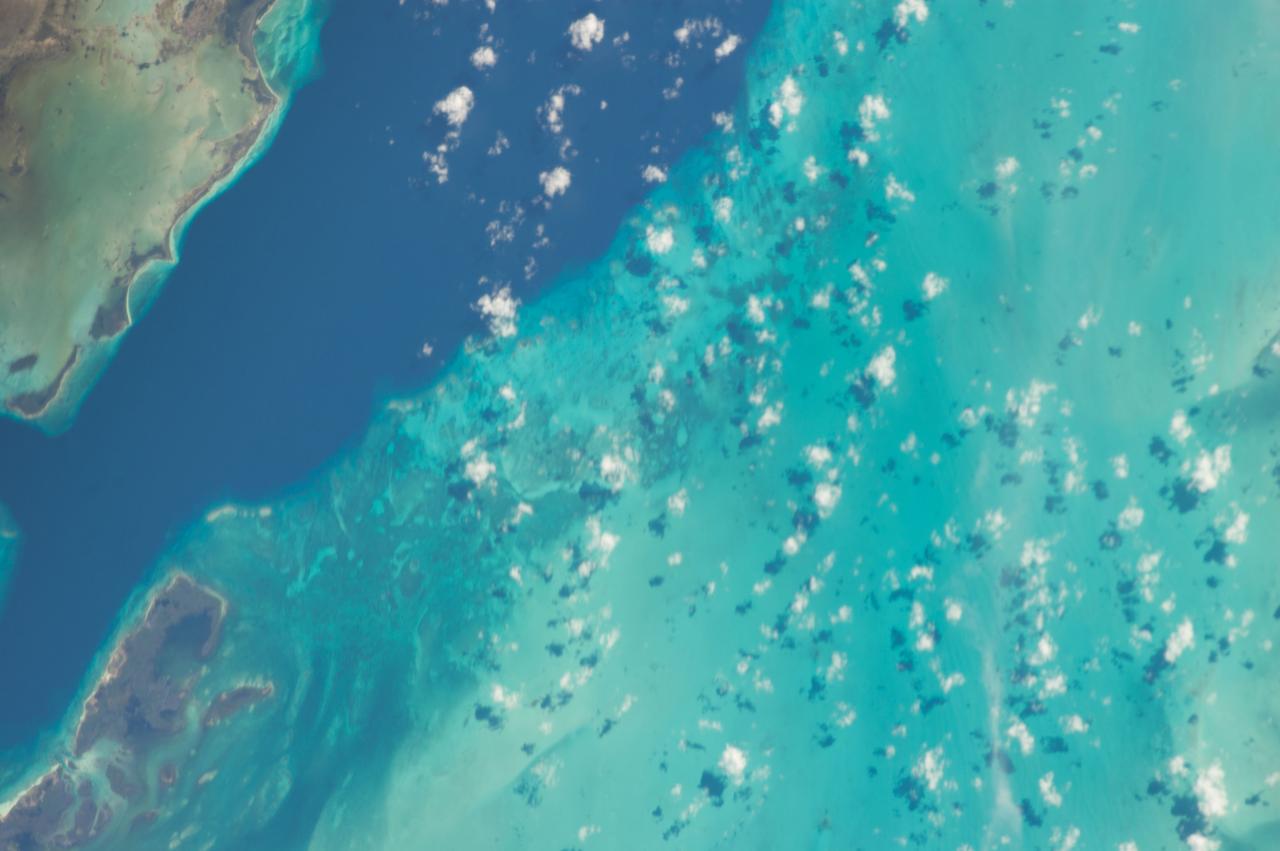 Earth observations taken by Expedition 38 crewmember. Crewmember indicates New Orleans and Cuba. Image was released by astronaut on Twitter.