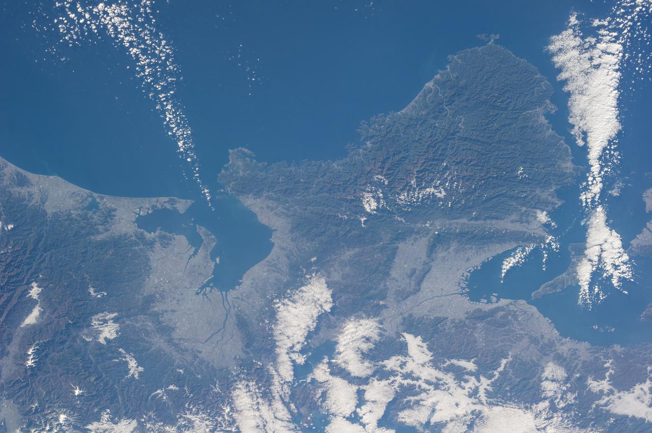 Earth observations taken by Expedition 38 crewmember.  Crewmember indicates Japan.  Image was released by astronaut on Twitter.
