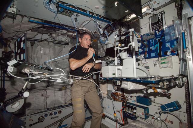 NASA image: OH OCT Test and Fundoscope Examination Experiment