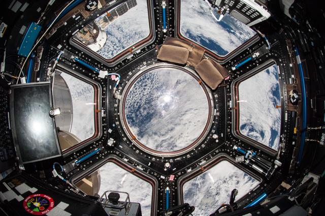 NASA image: Cupola Windows