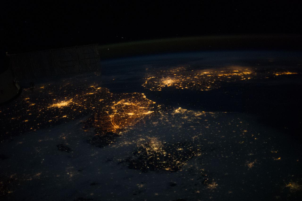 Earth Observations taken by Expedition 38 crewmember.  Image was released by astronaut on Twitter.