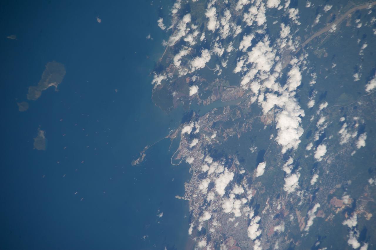 Earth observations taken by Expedition 38 crewmember.  Image was released by astronaut on Twitter.