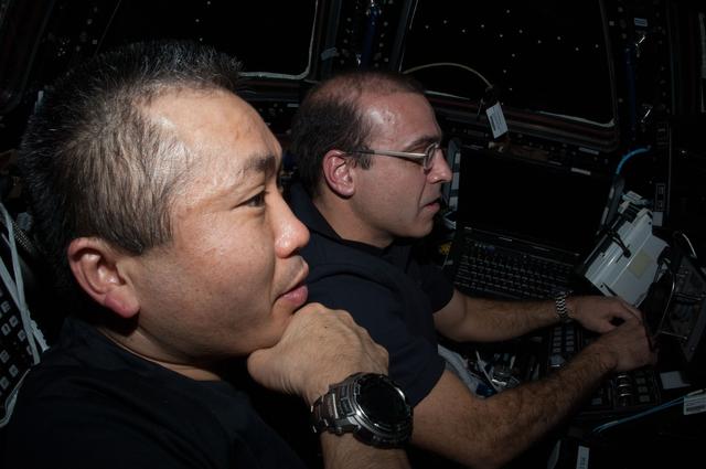 NASA image: Cygnus Operations in the Cupola