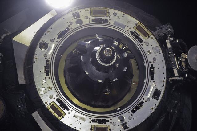 NASA image: Docking Mechanism on Progress 52