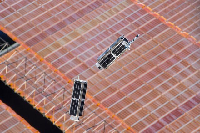 NASA image: NanoRacks CubeSat