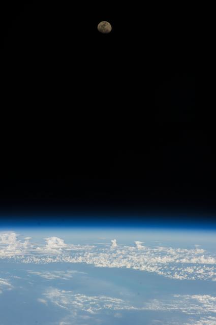 NASA image: Lunar Observations taken by the Expedition 39 Crew