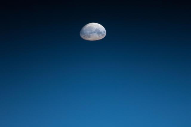 NASA image: Lunar Observations taken by the Expedition 39 Crew