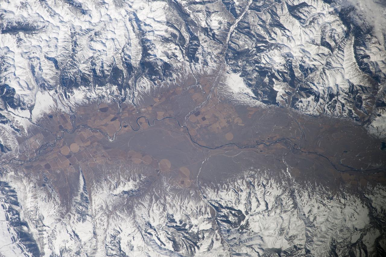 Earth observation taken by the Expedition 39 crew aboard the ISS. Image downlinked in folder: Seattle to Florida, and released by astronaut on Twitter.