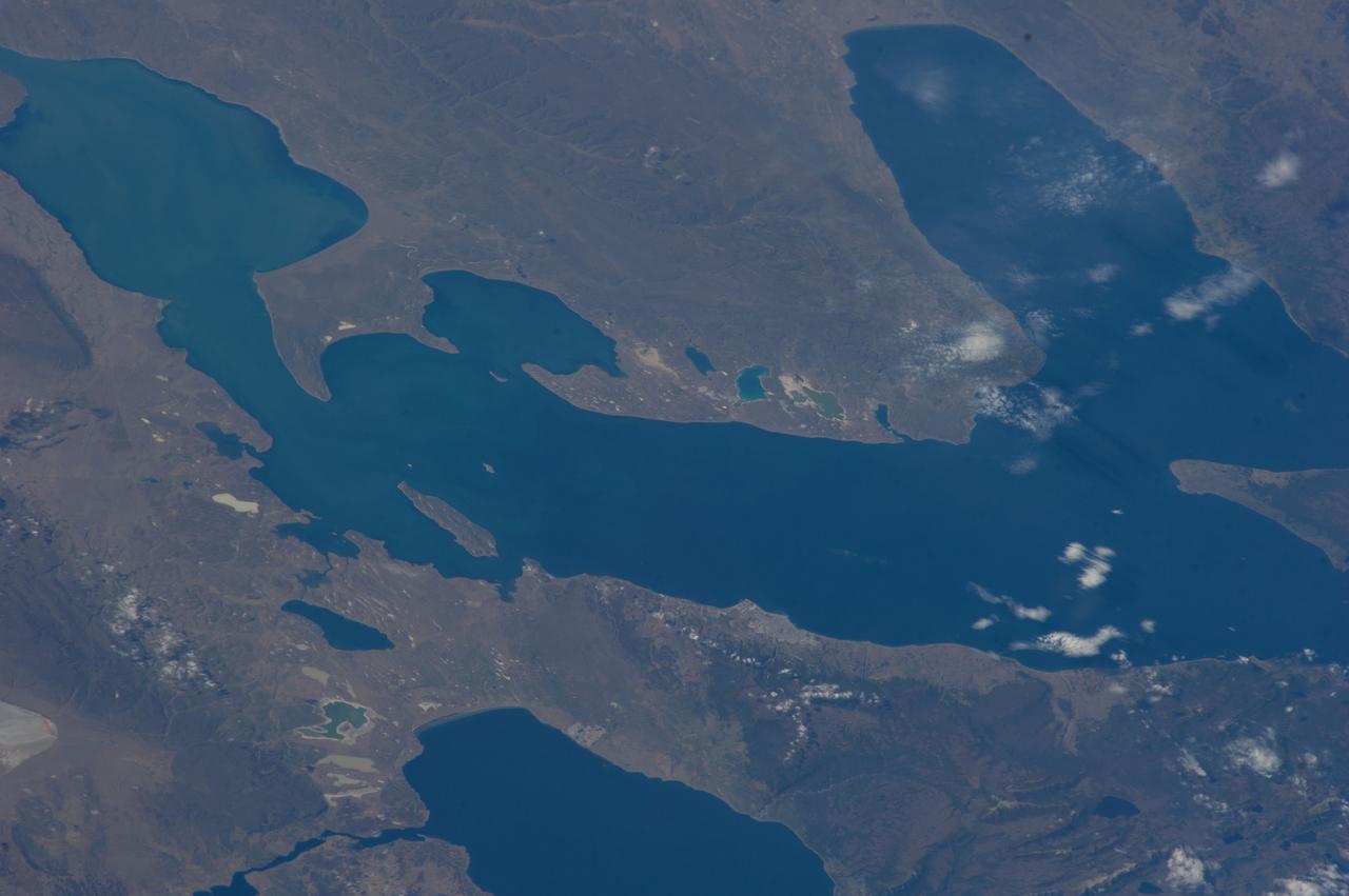 Earth observation taken by the Expedition 39 crew aboard the ISS. Image was released by astronaut on Twitter and downlinked in folder: Punta Arenas, (Cape Horn area), Chile.