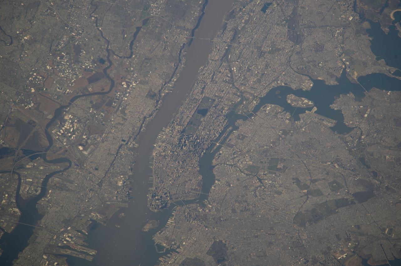 Earth observation taken by the Expedition 39 crew aboard the ISS. Image was released by astronaut on Twitter and downlinked in folder: U.S. east coast pass.