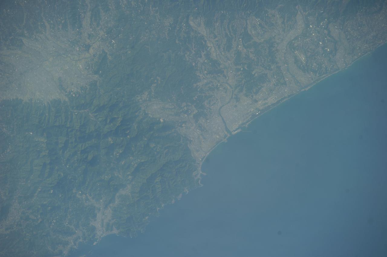 Earth observation taken by the Expedition 39 crew aboard the ISS. Image was released by astronaut on Twitter and downlinked in folder: Fukuoka and Hita Japan, etc.