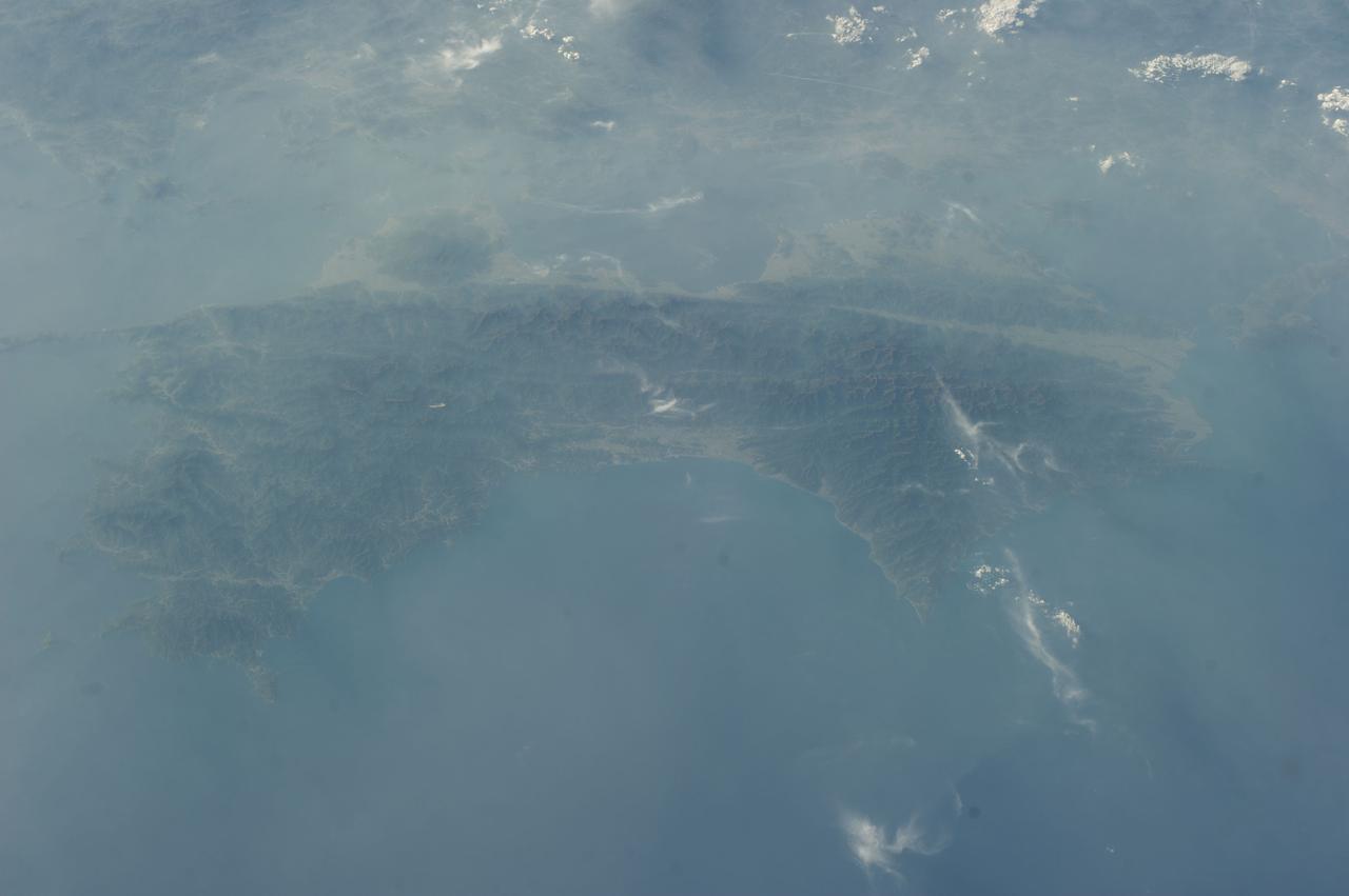 Earth observation taken by the Expedition 39 crew aboard the ISS. Image was downlinked in folder: Fukuoka and Hita Japan, etc.