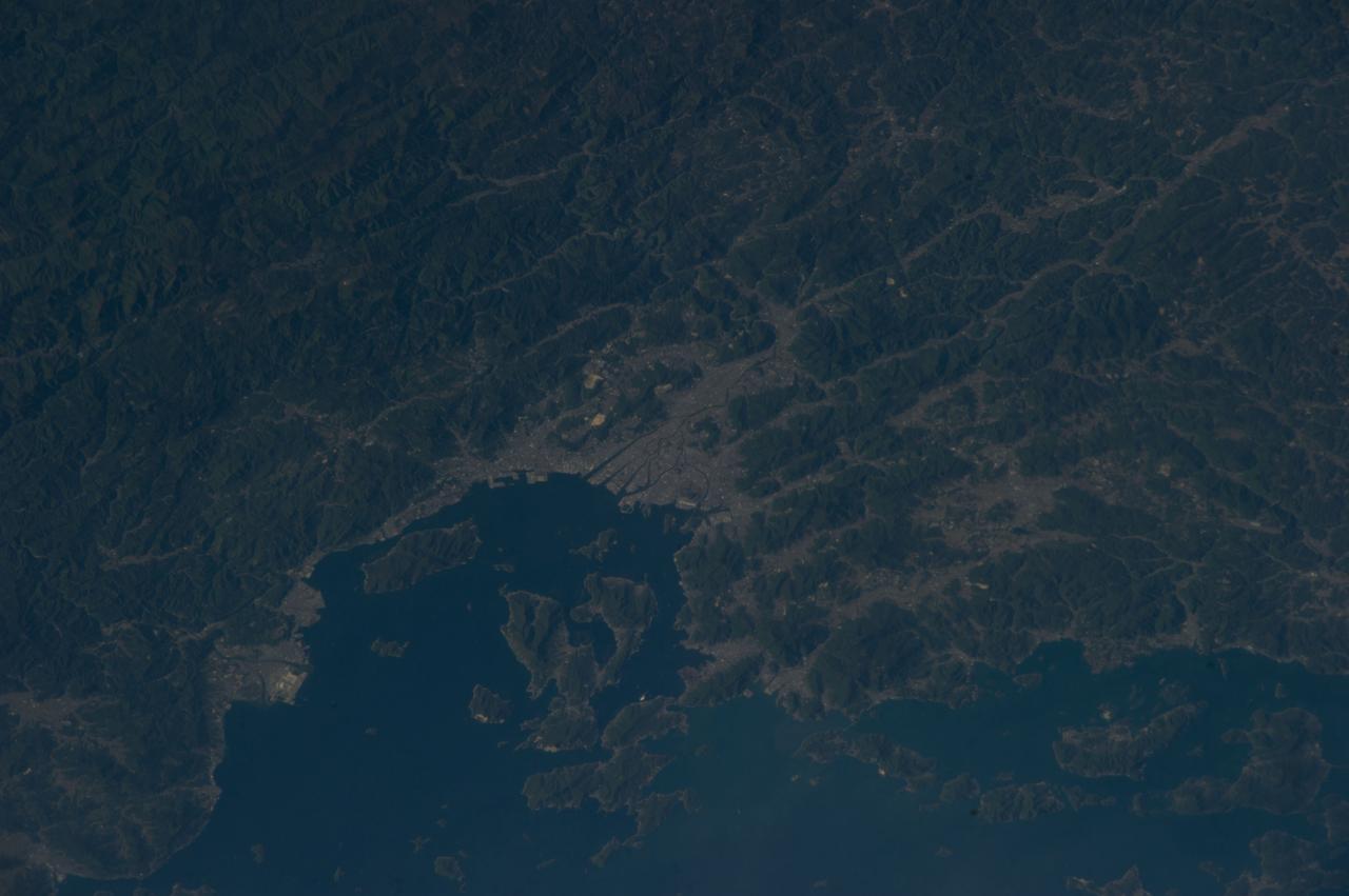Earth observation taken by the Expedition 39 crew aboard the ISS. Image was released by astronaut on Twitter and downlinked in folder: Japan.