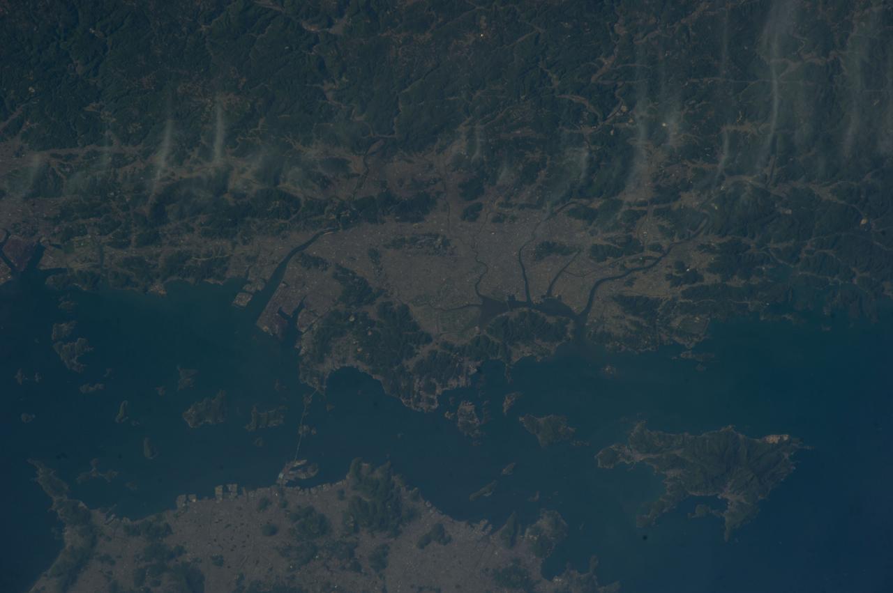 Earth observation taken by the Expedition 39 crew aboard the ISS. Image was released by astronaut on Twitter and downlinked in folder: Japan.