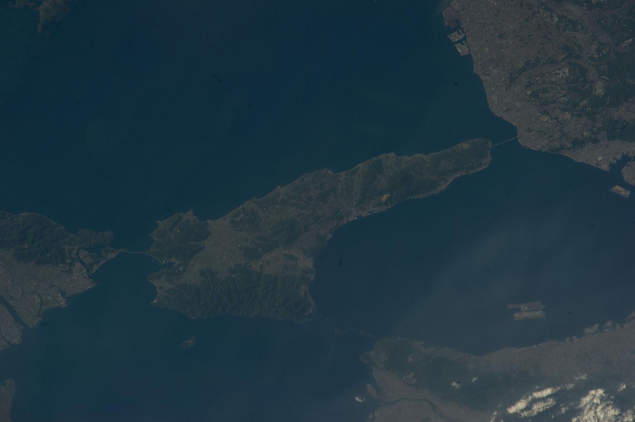 Earth observation taken by the Expedition 39 crew aboard the ISS. Image was released by astronaut on Twitter and downlinked in folder: Japan.